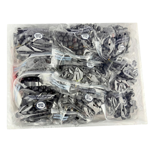 Caja Uva Negra Sin Semilla - 18 Lbs