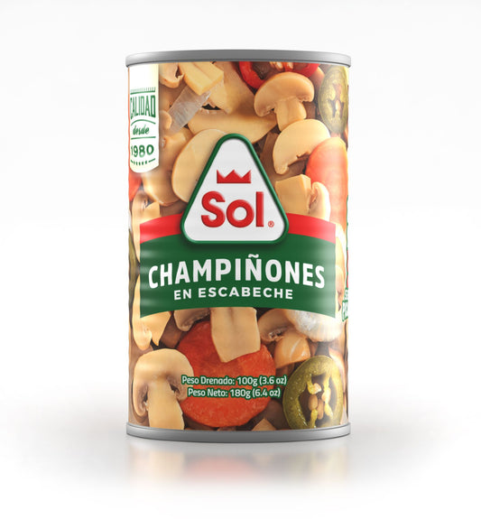 Lata Champinon en Escabeche - 6.4Oz - SOL