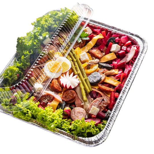 Bandeja Fiambre Rojo 5lb - Bendita Cocina