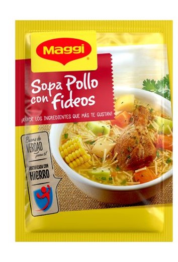 Sopa Pollo con Fideos - Maggi - 55g