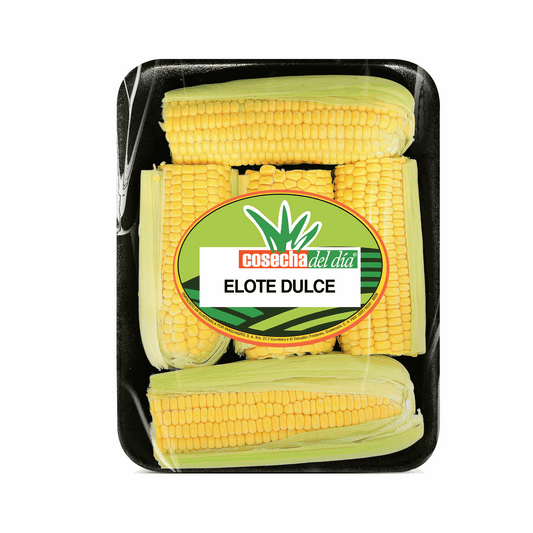Elote Dulce Sin Tusa - Cosecha del Dia - Bandeja Blanca - 1x6Un