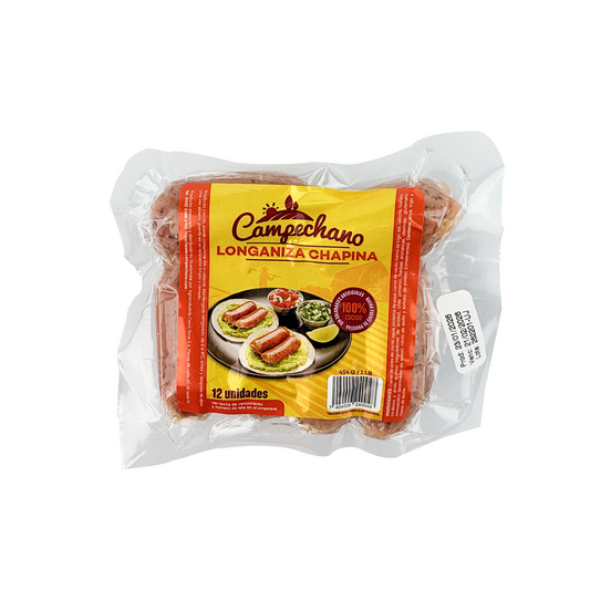 Longaniza Chapina 12Un - Campechano - 1Lb