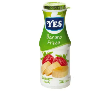 Yogurt bebible sabor Banano Fresa - Lactolac - 200ml (PRODUCTO BAJO PEDIDO)