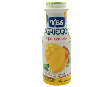 Yogurt bebible Griego sabor Mango - Lactolac - 212ml(PRODUCTO BAJO PEDIDO)
