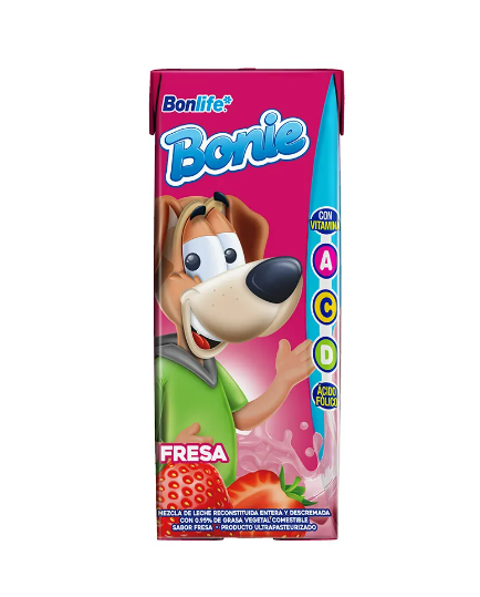 Leche Infantil Bonie sabor Fresa - 200ml