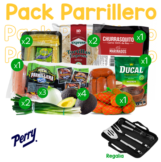 Pack Parrillero del Chef (Envío Gratis)