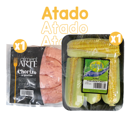 Oferta- Atado Elote + Chorizo Argentino