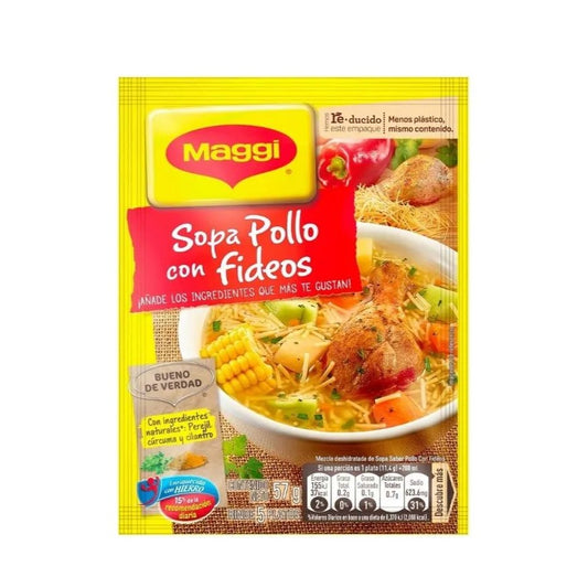 Sopa Pollo con Fideos - Maggi - 55g