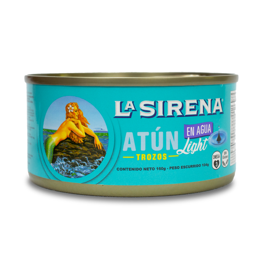 Lata de Atun con Agua - La Sirena - 160g