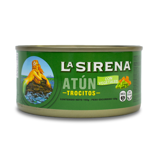 Lata de Atun con Vegetales - La Sirena - 160g