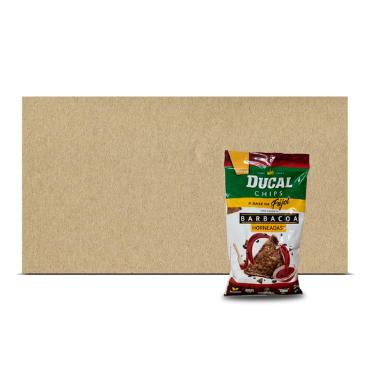 Caja Ducal Chips - Sabor Barbacoa  - 12x140g (Producto Bajo Pedido)