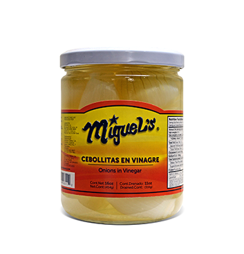 Frasco de cebolla Miguels 16oz