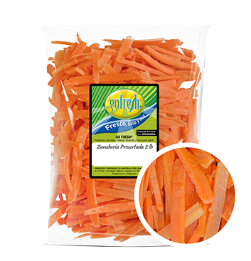 Zanahoria Precortada - Gofresh - Bolsa - 2 Lbs