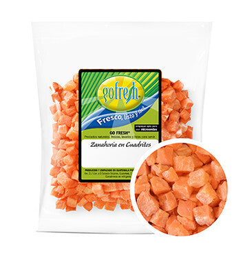 Zanahoria en Cuadros - Gofresh - Bolsa - 8 Onz (bajo pedido)
