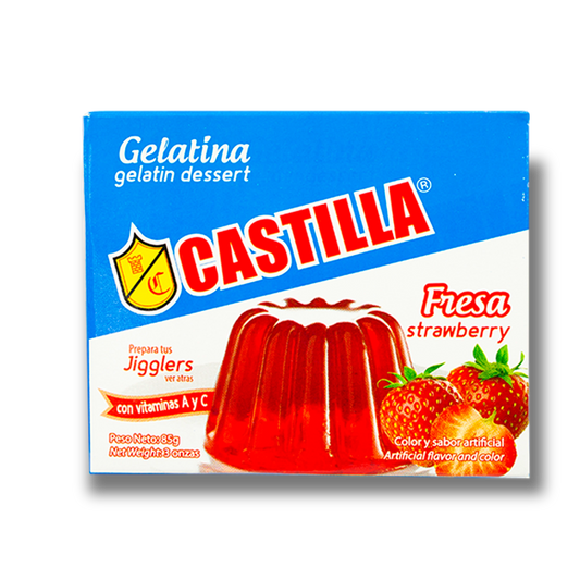 Gelatina sabor Fresa - Castilla - 30g