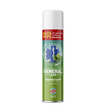 Desinfectante Antibacterial en aerosol - General Care -  390ml - Aroma Fresh