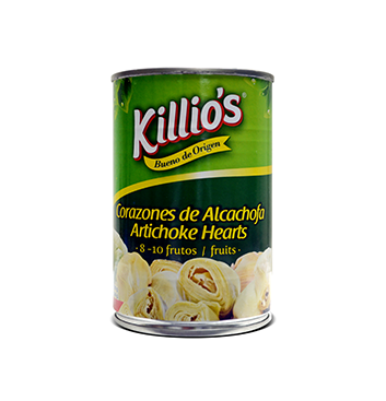 Lata de alcachofa Killios 390g