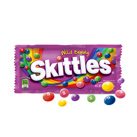 Skittles WildBerry  - Unidad - 61.5g