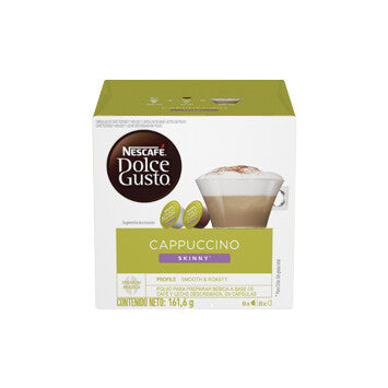 Skinny Cappuccino - Dolce Gusto - 16 Cápsulas - 161.6g