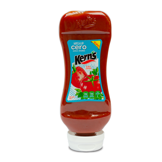 Salsa Ketchup Kerns Cero Azucar - 520gr - PET