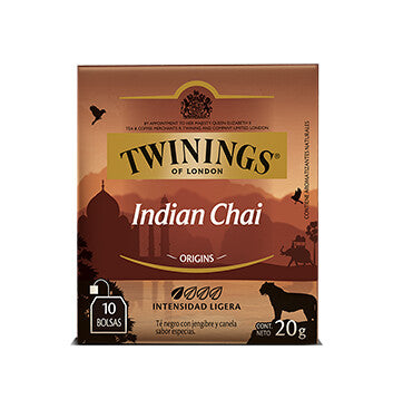 Té Indian Chai - Twinings - 20g/10 sobres