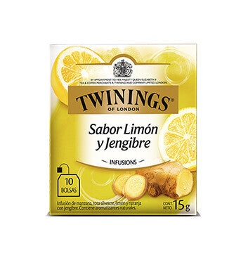 Té Limón y Jengibre - Twinings - 15g/10 sobres