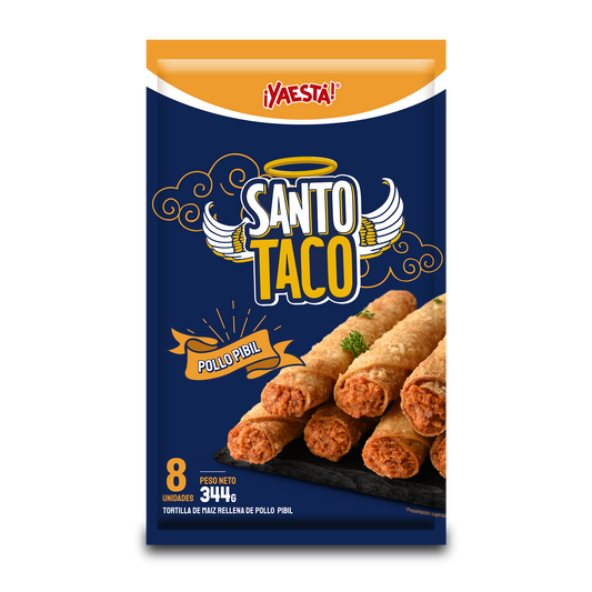 Paquete Santo Taco Pollo Pibil 8Un - Ya Esta