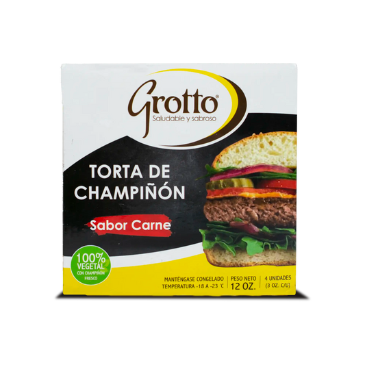 Paquete Tortas de Champinon - Grotto - 4ux12oz