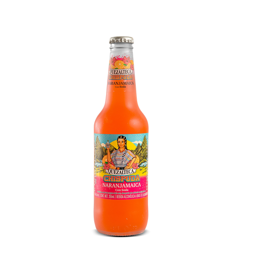 Botella Quetzalteca RTD - Naranjamaica Chispuda - 355ml