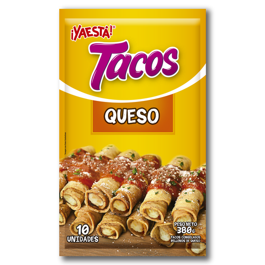 Paquete Tacos de Queso 10Un - Ya Esta